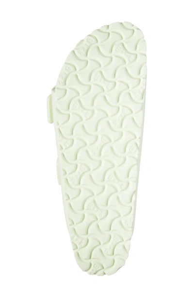 Birkenstock Arizona Essentials Waterproof Slide Sandal In Faded Lime