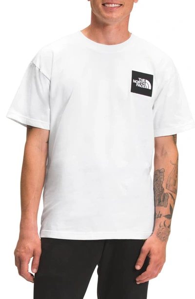 Shop The North Face Heavyweight Box Logo T-shirt In White
