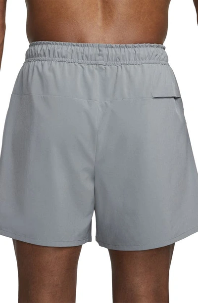 Nike Men's Unlimited Dri-fit 5" Unlined Versatile Shorts In Smoke Grey/ Black/ Smoke Grey
