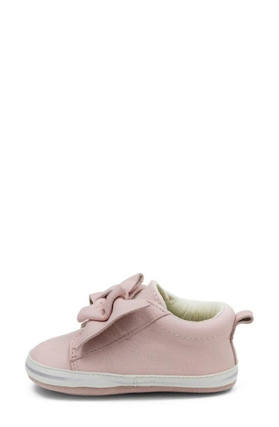 Shop Robeez Aria Leather Bootie In Light Pink