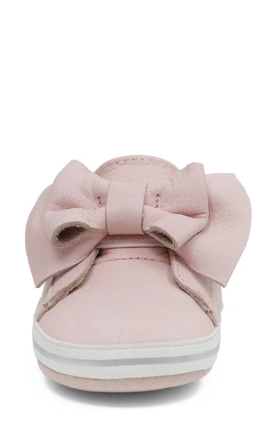 Shop Robeez Aria Leather Bootie In Light Pink