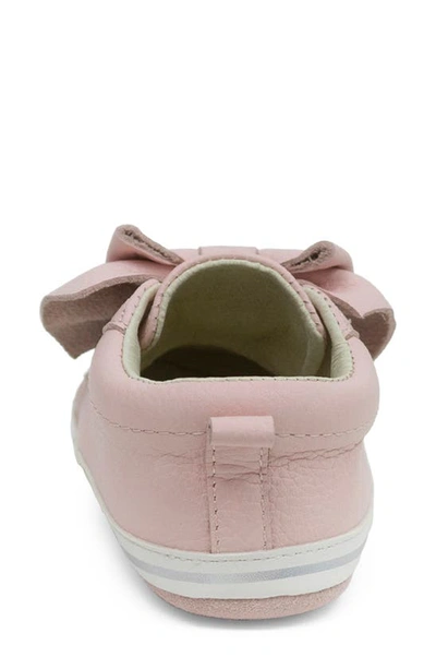 Robeez Aria Leather Bootie In Light Pink
