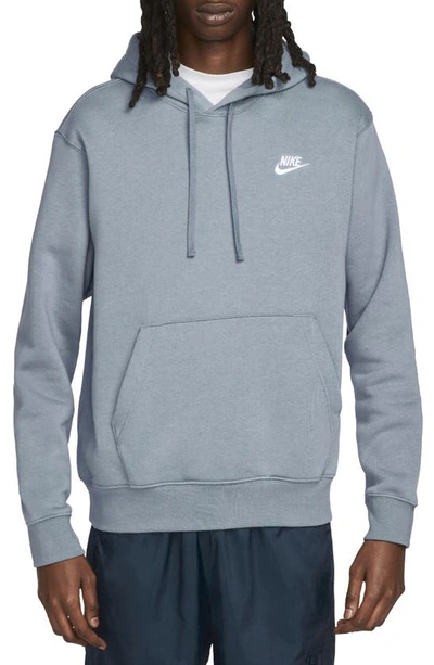 Shop Nike Sportswear Club Hoodie In Ashen Slate/ Ashen Slate