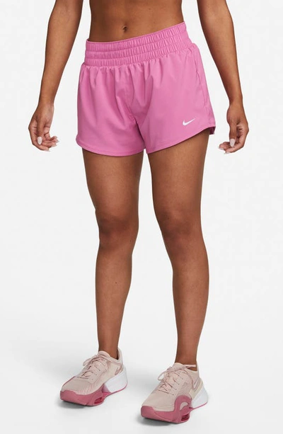 Shop Nike Dri-fit One Shorts In Cosmic Fuchsia