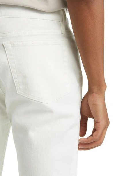 Shop Frame L'homme Skinny Fit Jeans In Whisper White