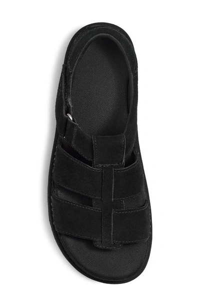Shop Ugg (r) Goldenstar Strappy Platform Sandal In Black