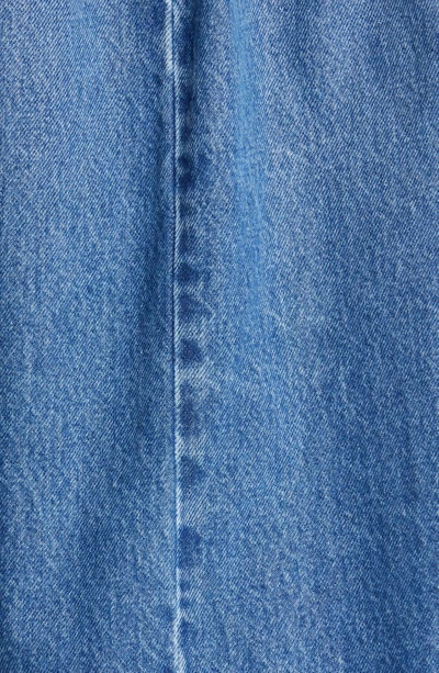 Ulla Johnson The Astrid Denim Maxi Skirt In Danube Medium Indigo Wash