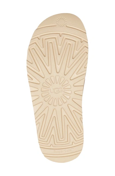 Shop Ugg Goldenstar Crossover Slide Sandal In Driftwood