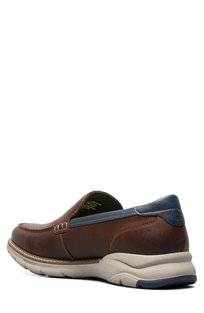 Shop Florsheim Frenzi Moc Toe Venetian Sneaker In Brown