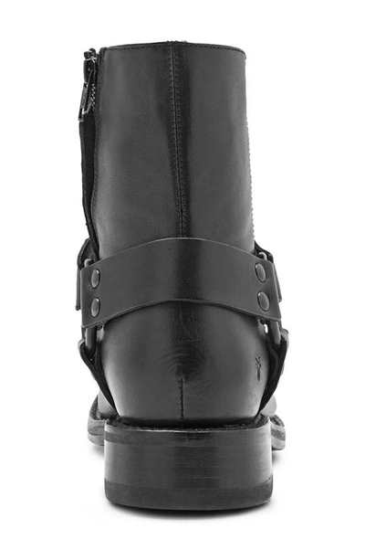 Shop Frye Conway Harness Boot In Black Leather