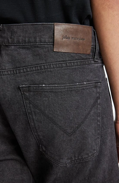 Shop John Varvatos J701 Regular Fit Ripped Jeans In Black