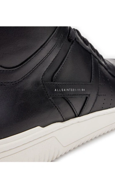 Shop Allsaints Pro High Top Sneaker In Black