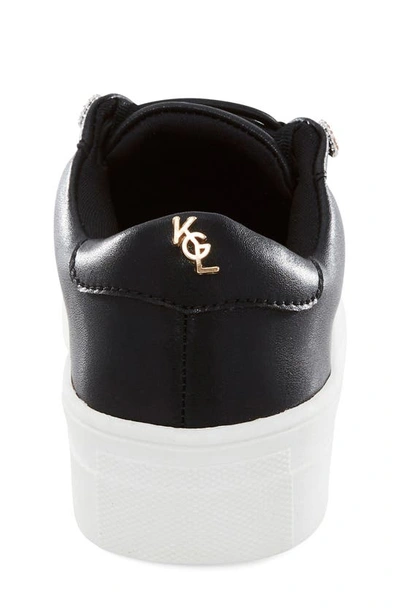Shop Kurt Geiger Mini Liviah Slip-on Sneaker In Black