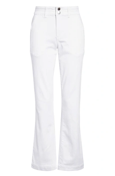 Shop Wit & Wisdom 'ab'solution High Waist Flare Jeans In Optic White