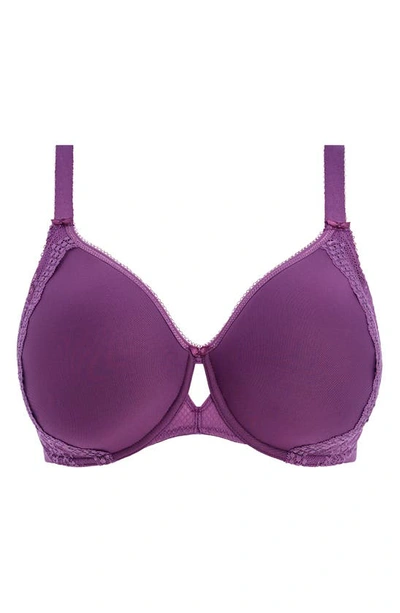 Shop Elomi Charley Full Figure Spacer Underwire Bra In Pansy