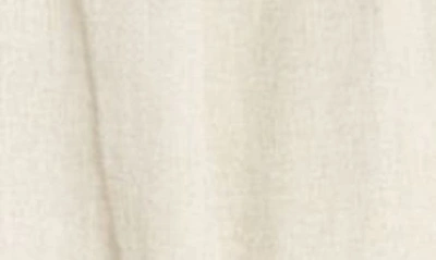 Berle Pleat Front Linen Pants In Tan