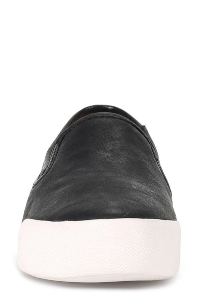 Shop Frye Mia Slip-on Sneaker In Black/ Oyster