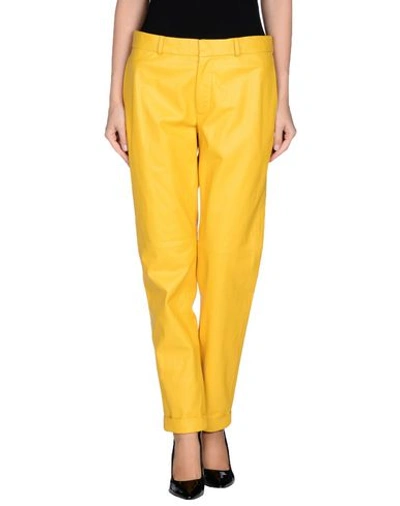 Jean Paul Gaultier Casual Pants In Yellow