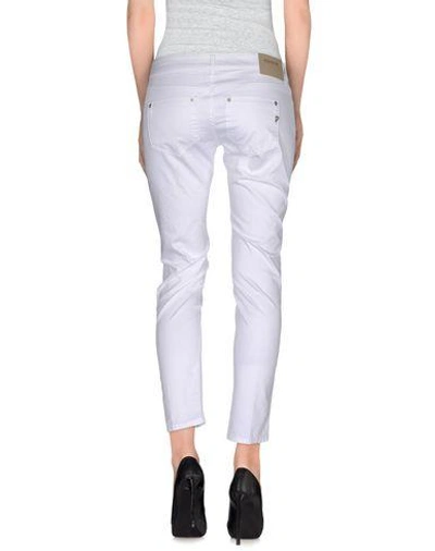 Shop Dondup Casual Trouser In White