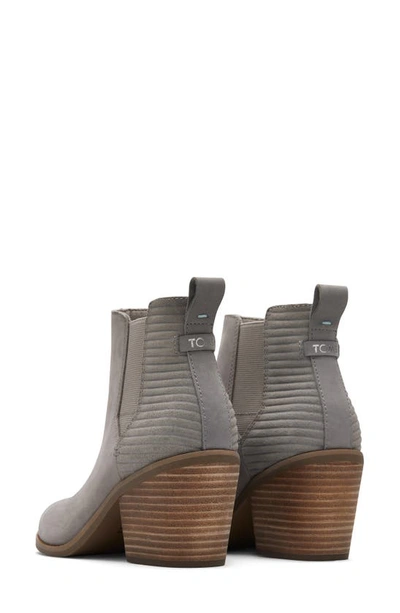 Shop Toms Everly Chelsea Boot In Grey