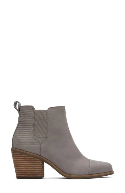 Shop Toms Everly Chelsea Boot In Grey