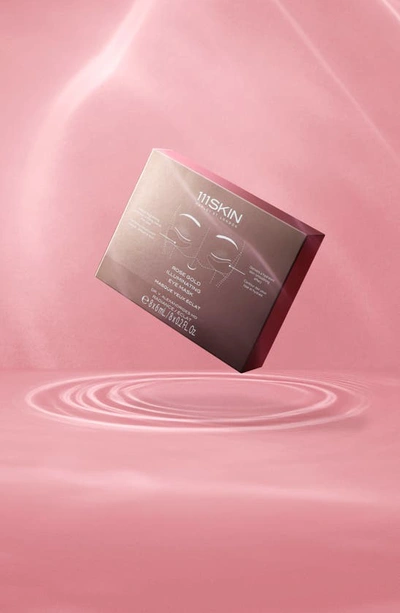 111skin Rose Gold Illuminating 8-piece Eye Mask Box