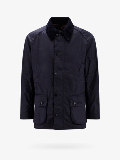 Shop Barbour Ashby Wax Jacket In Blue
