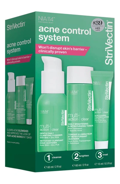 Shop Strivectin Multi-action Clear: Acne Control System 30-day Set Usd $45 Value