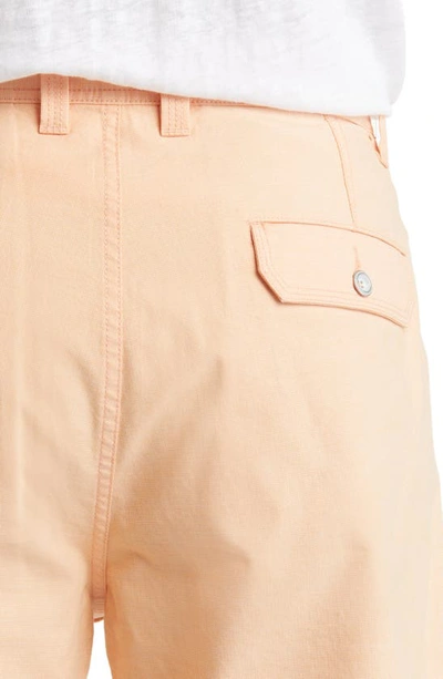 Shop Rodd & Gunn Millwater Stretch Twill Shorts In Melon