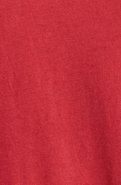 Shop Alo Yoga The Triumph Crewneck T-shirt In Victory Red