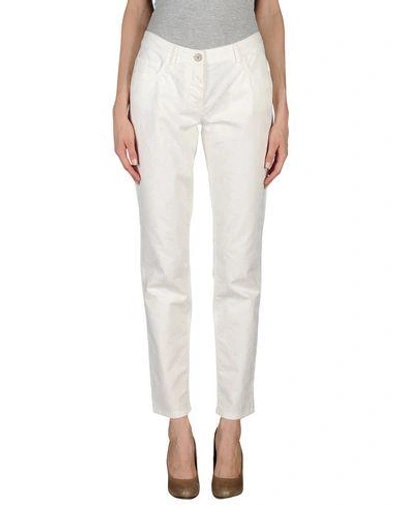 Shop Scervino Street Casual Pants In White