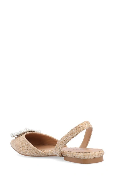 Journee Collection Hannae Flat In Natural