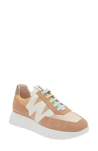 Shop Wonders Odisei Sneaker In Trend Natural/ Nylon Sand