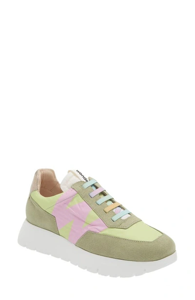 Shop Wonders Odisei Sneaker In Trend Oil/ Nylon Lima