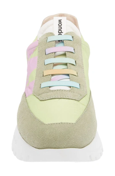 Wonders Odisei Sneaker In Trend Oil/ Nylon Lima