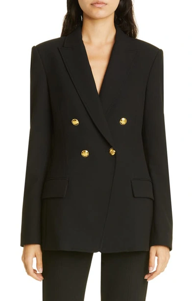 Shop A.l.c Sedgwick Ii Double Breasted Blazer In Black