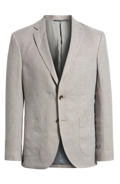 Rodd & Gunn The Cascades Textured Regular Fit Sport Coat In Clay