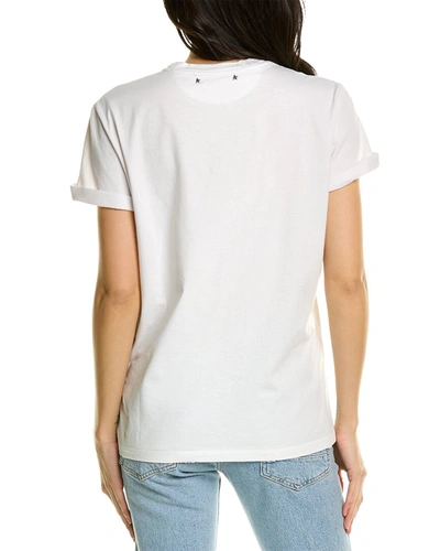 Shop Golden Goose Logo Patch T-shirt In White