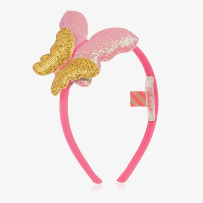 Shop Billieblush Girls Pink Butterfly Hairband