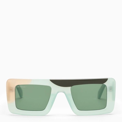 Shop Off-white ™ | Seattle Sunglasses Green/beige/brown