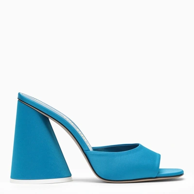 Shop Attico The  | Turquoise Devon Sandal In Light Blue