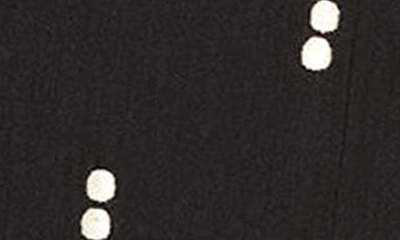 Madewell Polka Dot Dress In True Black