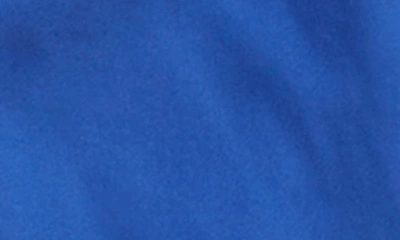 Shop Adidas Originals Original 3-stripes Swim Shorts In Semi Lucid Blue / White