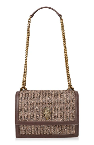 Kurt Geiger Shoreditch Convertible Crossbody Bag In Brown