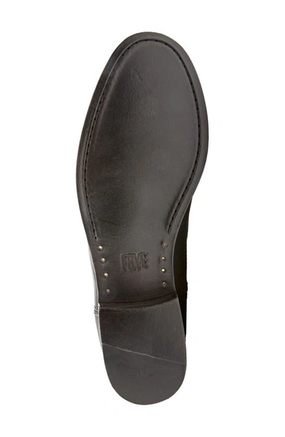 Shop Frye Melissa Button Knee High Boot In Black Crust Laredo