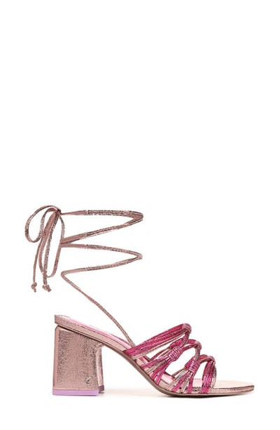 Shop Circus Ny Oriana Ankle Wrap Sandal In Pink Multi