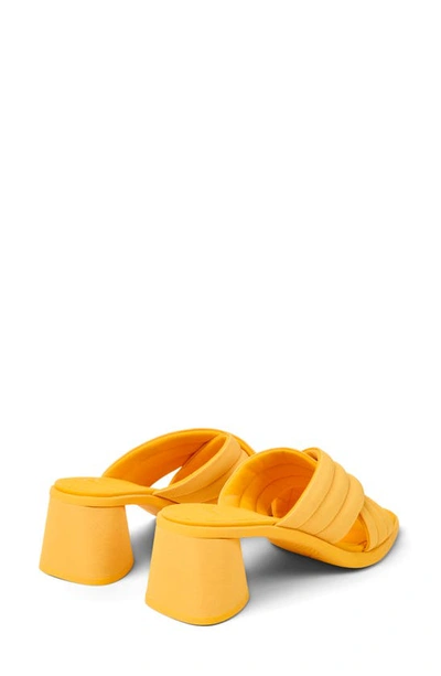 Shop Camper Kiara Slide Sandal In Bright Orange
