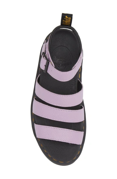 Shop Dr. Martens' Blaire Sandal In Lilac Pisa