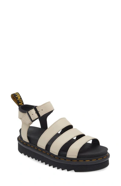 Shop Dr. Martens' Blaire Sandal In Parchment