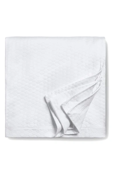 Shop Sferra Favo Coverlet In White